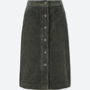 Uniqlo Corduroy Skirt
